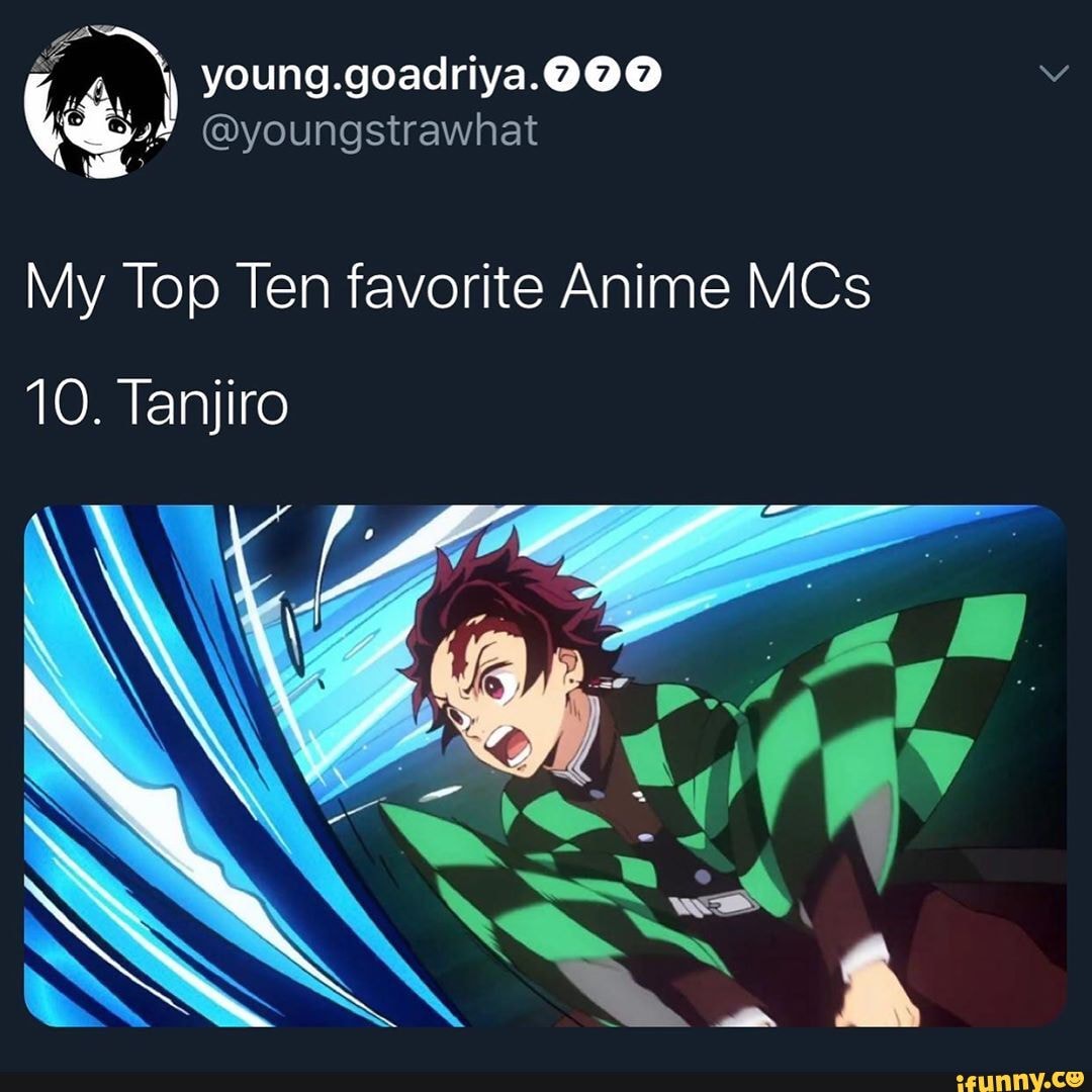My Top Ten favorite Anime MCs
10. Tanjiro