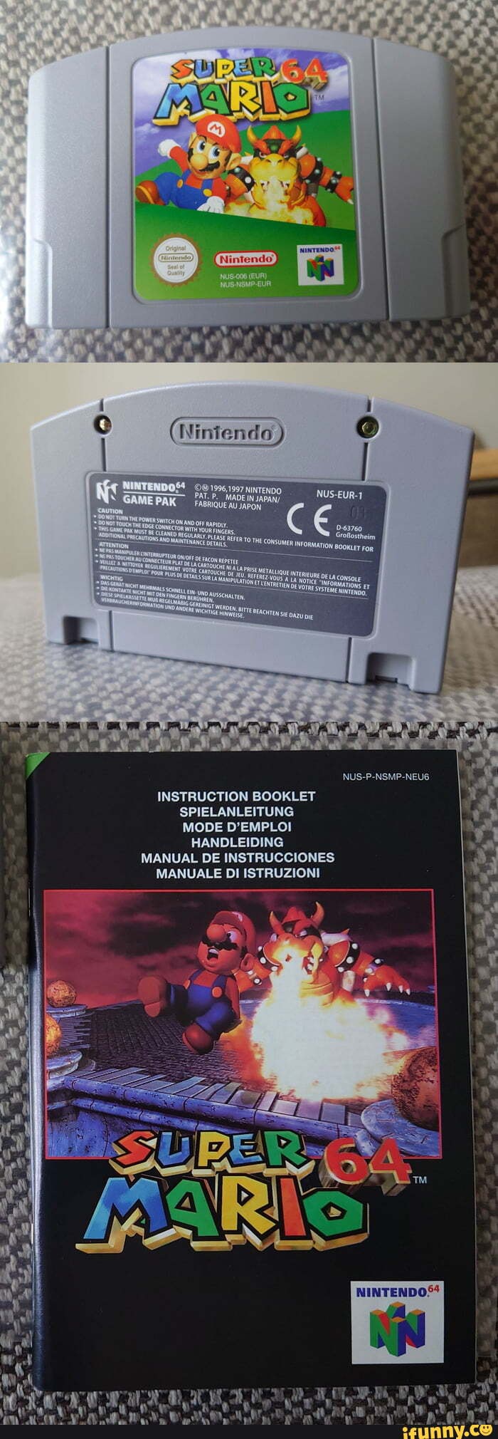 Manuel D'instructions Game Boy Advance – Jeu Tang Tang – En Allemand – Action/Aventure