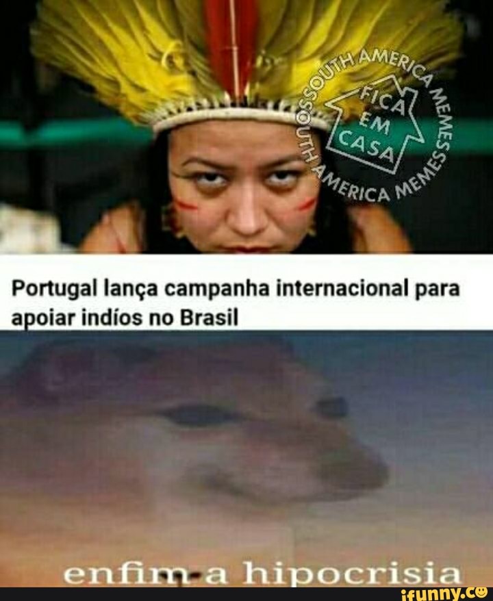 Portugal lança campanha internacional para apoiar indíos no Brasil