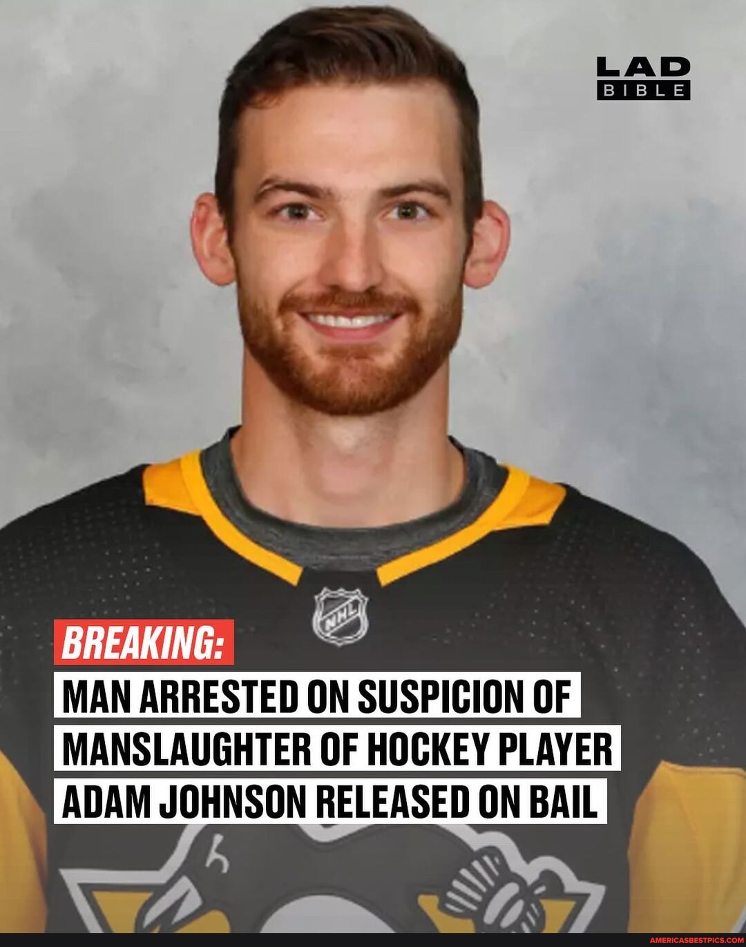 The suspect arrested in connection with the death of ice hockey player