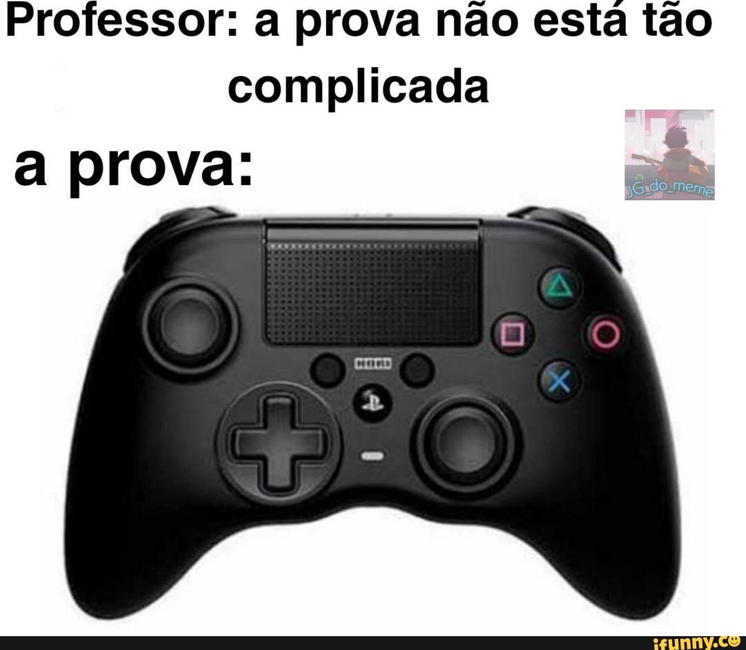 Professor: a prova não esta tão complicada
a prova: