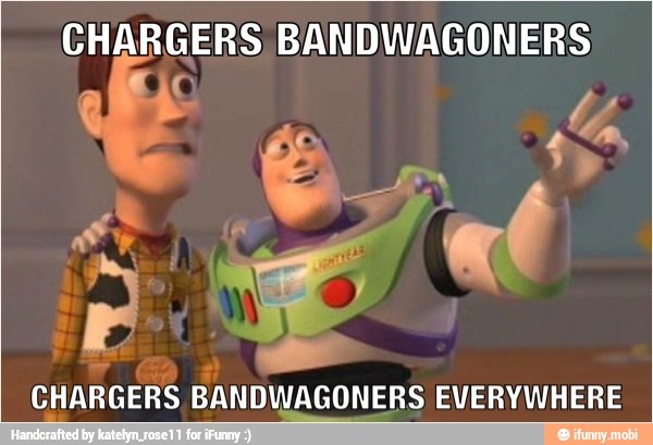 CHARGERS BANDWAGONERS
5
agi
CHARGERS BANDWAGONERS EVERYWHERE