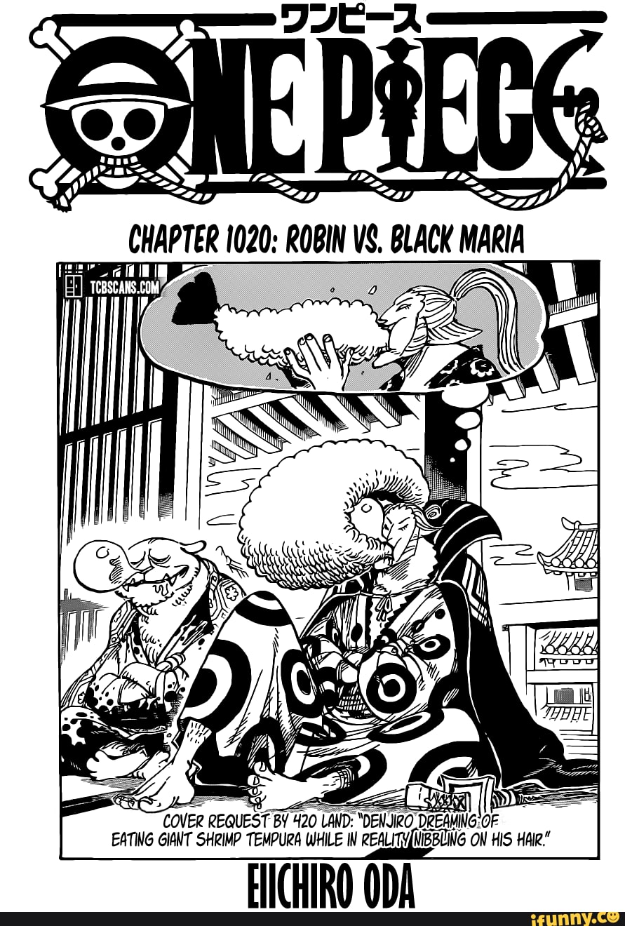 New One Piece Manga Chapter 1020 (full scans) - CHAPTER 1020: ROBIN VS ...