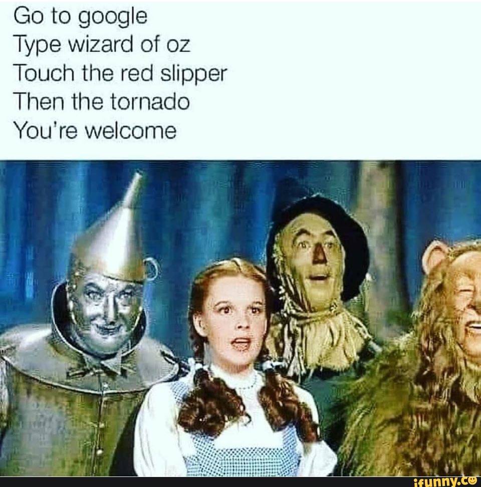 Wizard_of_oz memes. Best Collection of funny Wizard_of_oz pictures on