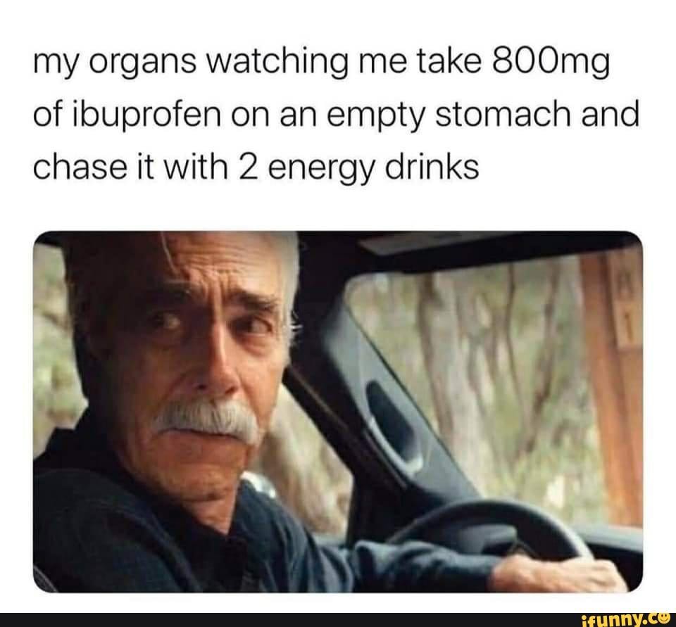 Never Take Ibuprofen on an Empty Stomach | TikTok