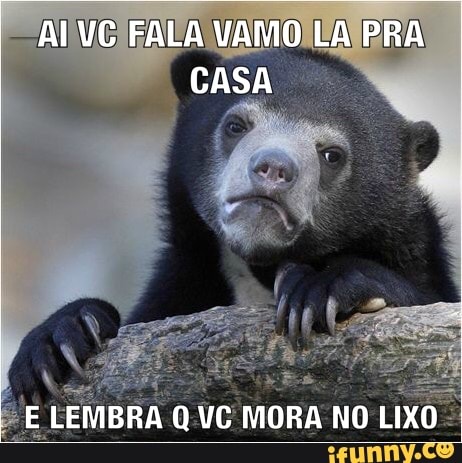 EMBRA QVC MORA NO LIXO