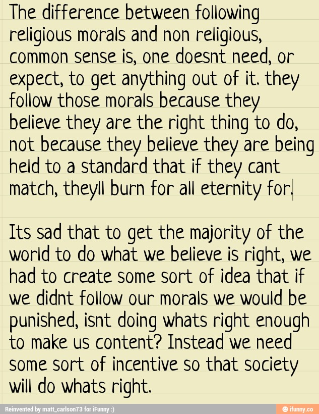 the-difference-between-following-religious-morals-and-non-religious