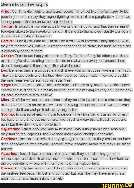 Secrets of the signs Aries Cam handle ﬁghting and losing