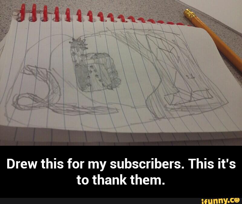 Drew this for my subscribers. This it's
to thank them. - Drew this for my subscribers. This it's to thank them.
