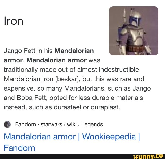 Armor, Wookieepedia