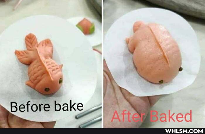 \ Before bake