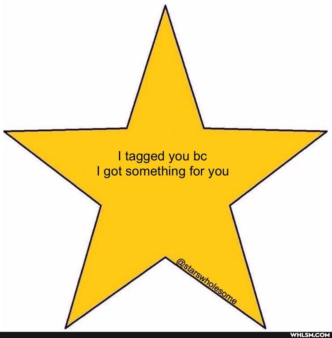 I tagged you bc
I got something for you