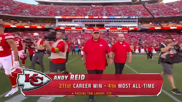 Chiefs' Andy Reid Passes Cowboys Legend Tom Landry on NFL's All