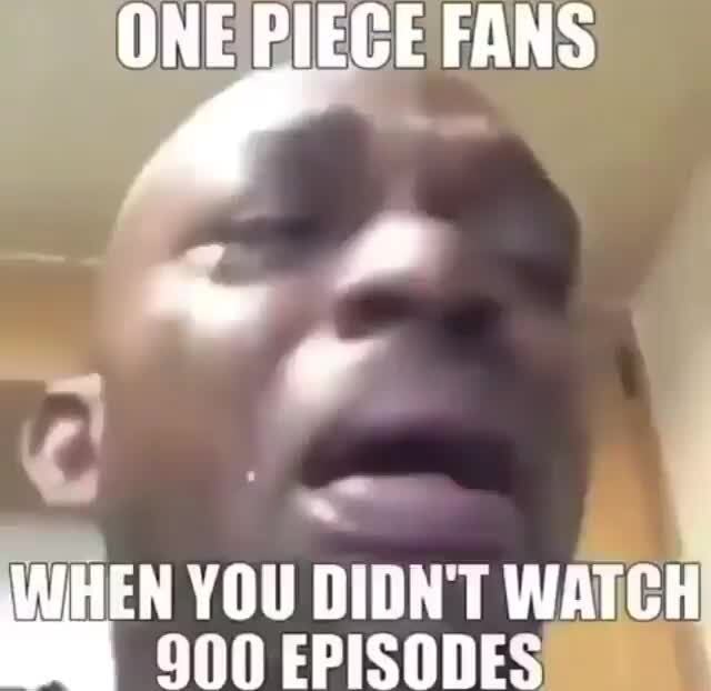 One Piece Fans When You Ann Didn T Watch When Yo Onrn Coiccn