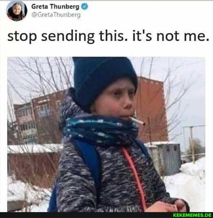 stop sending this. it's not me.
