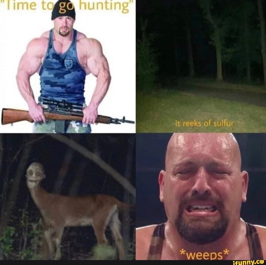 It reeks of sulfur= iFunny