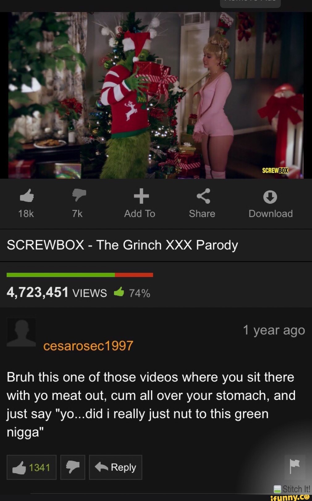 Screwbox - The Grinch Xxx Parody