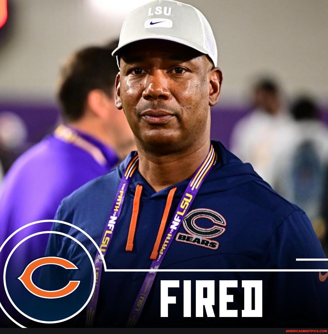 The Bears Fired WRs Coach Tyke Tolbert. The Bears Also Parted Ways With ...