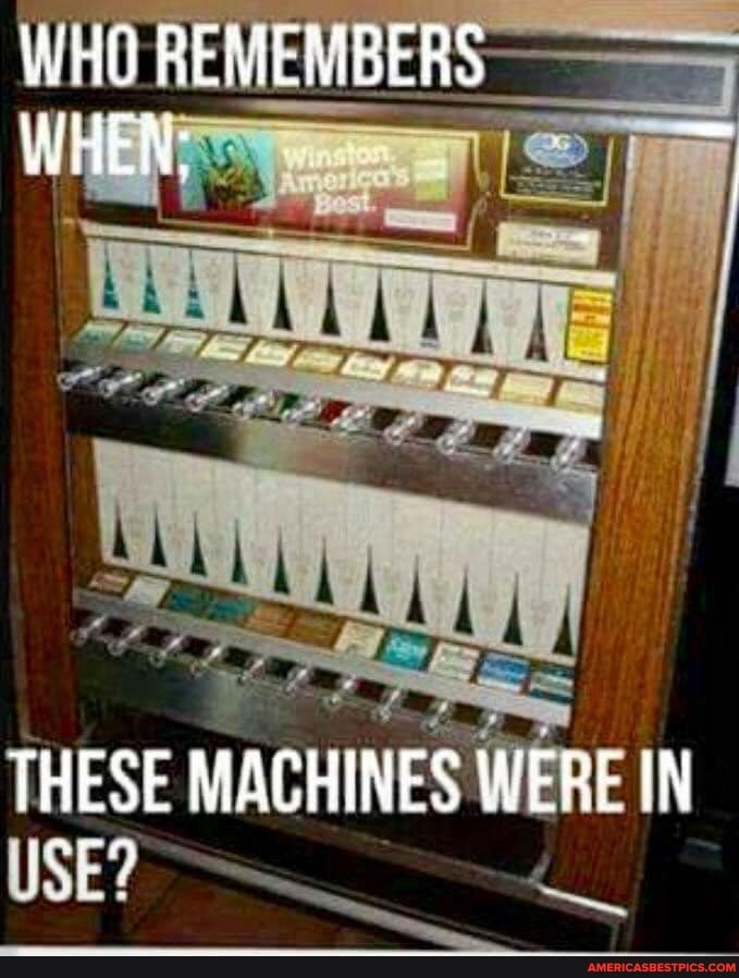 WHO REMEMBERS WHEN,
THESE MACHINES WERE IN
USE?
