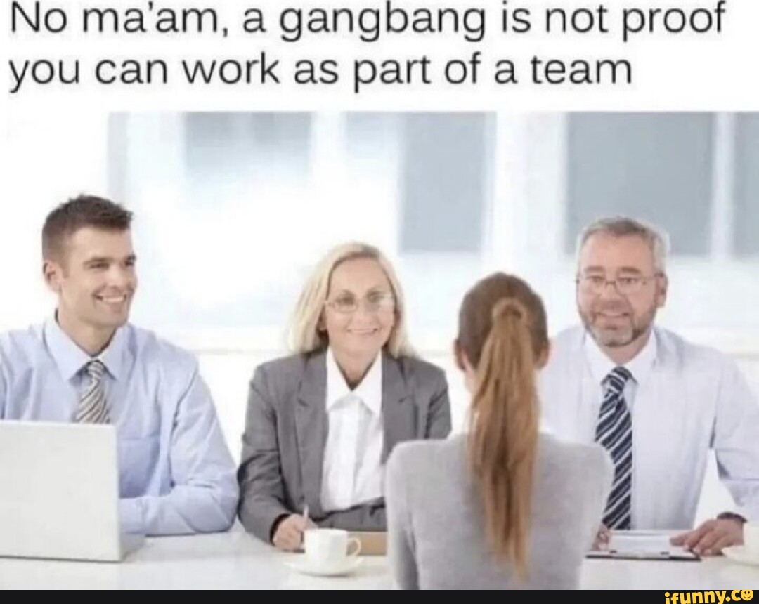 Gang bang meme