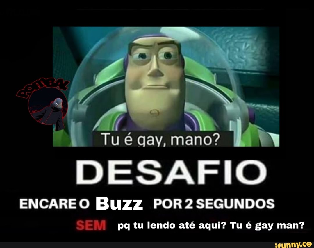 DESAFIO
50 pq tu lendo até aqui? Tu é gay man?