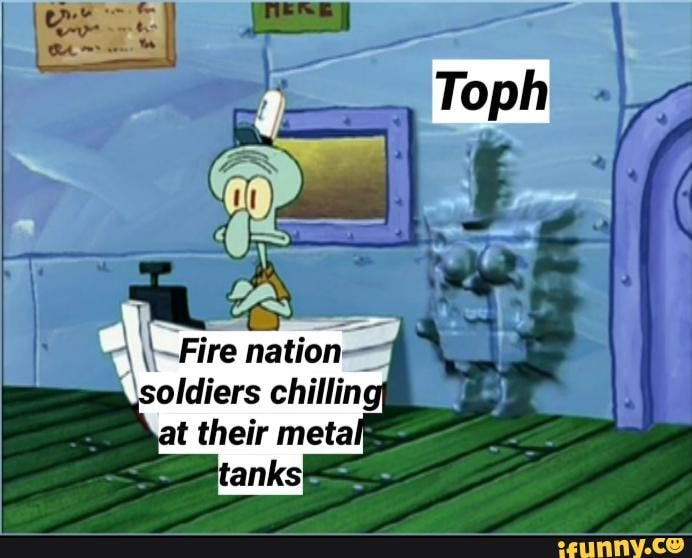 \\~Fire nation - oldiers chillin