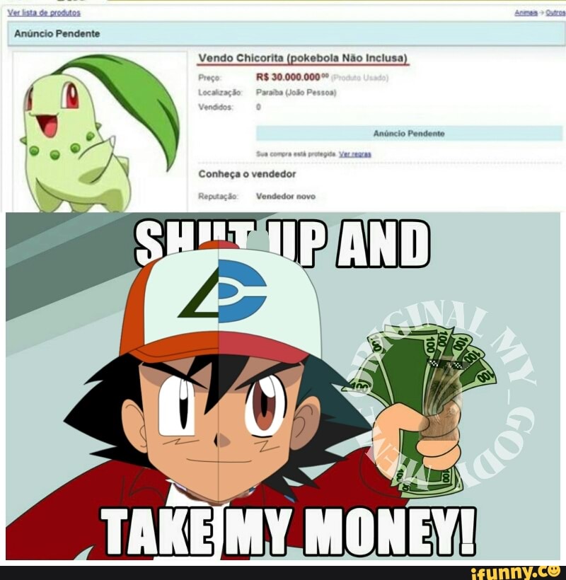 Anúncio Pendente
Vendo Chicorita (pokebola Não Inclusa)