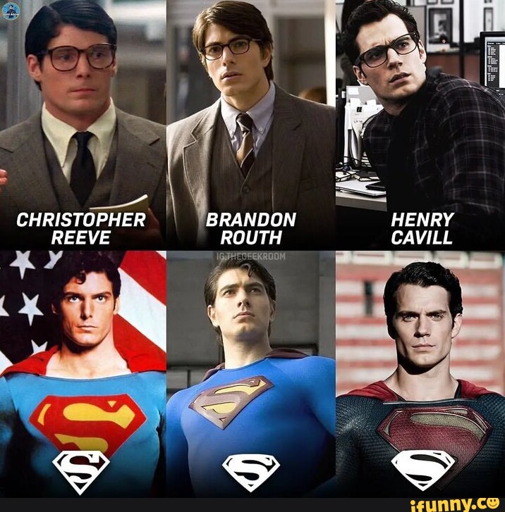 CHRISTOPHER BRANDON HENRY REEVE ROUTH CAVILL I IFunny Brazil