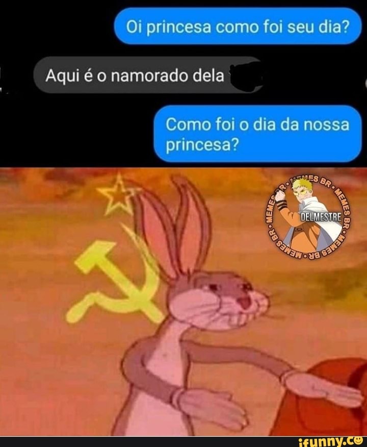 Aqui é o namorado dela: