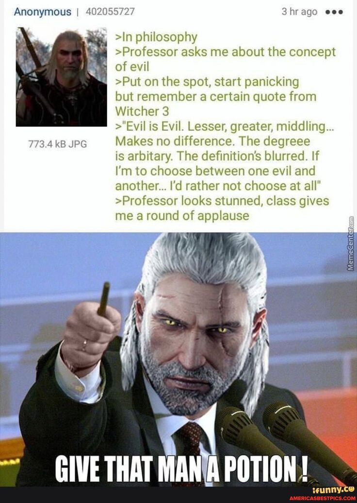 Witcher memes. Best Collection of funny Witcher pictures on America's best  pics and videos