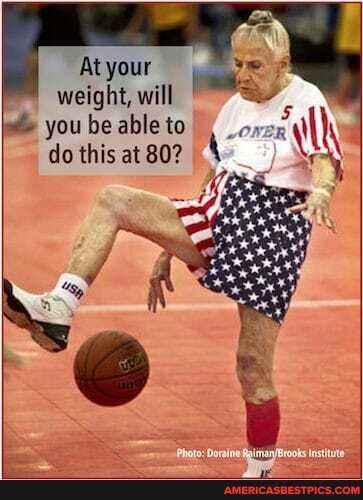 At your weight, will you be able to do this at 80?
'Photo: Doraine institute