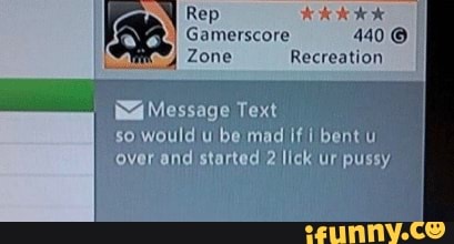 Má Message Text
so would u be mad If I bent u I
'Over and started 2 lick ur pussy