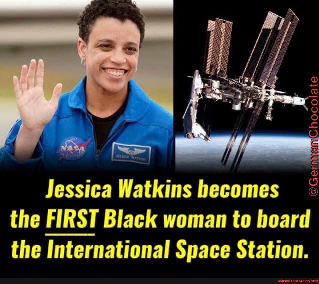 Ss Ii Jessica Watkins Becomes The First Black Woman To Board The International Space Station 1775