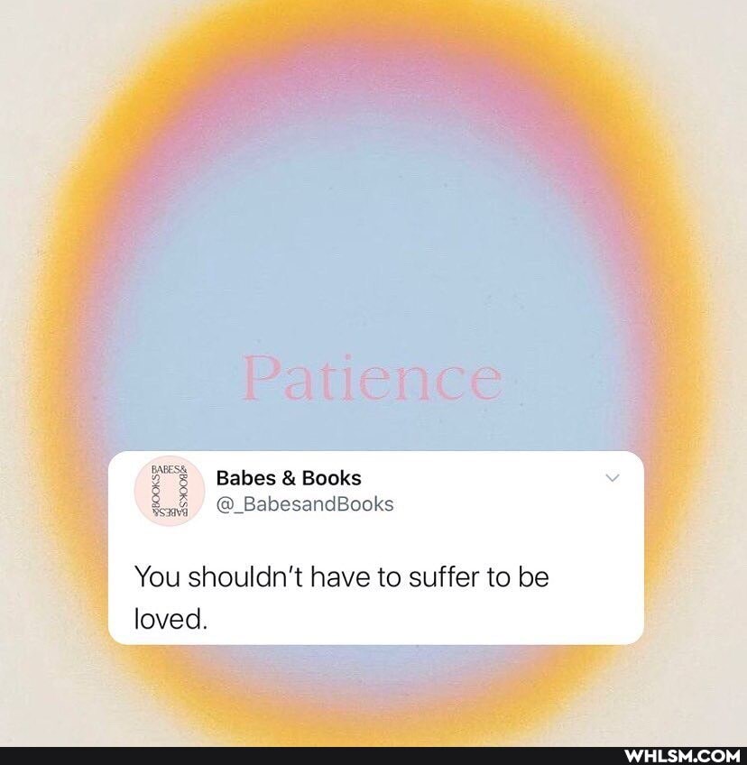 Babes Books
You shouldn't have to suffer to be loved.