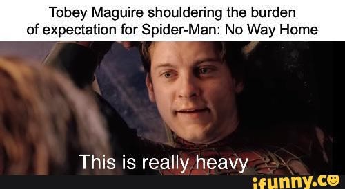 Tobey Maguire shouldering the burden of expectation for Spider-Man: No ...