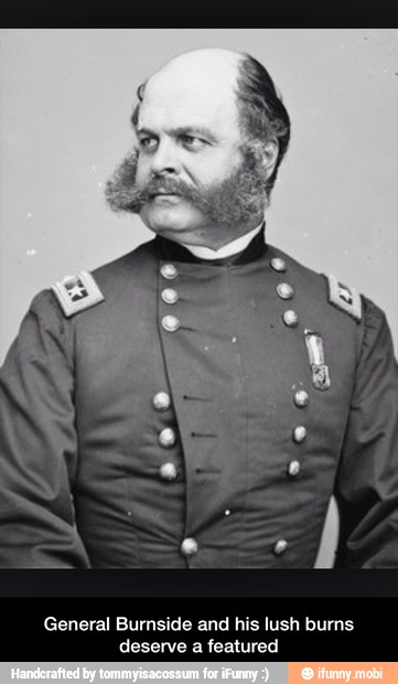 General Burnside and his lush burns
deserve a featured - General Burnside and his lush burns deserve a featured