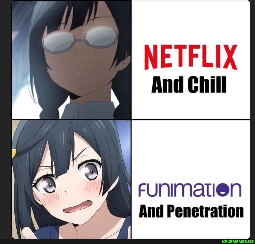 NETFLIX And chill FUNIMATION And Penetration
