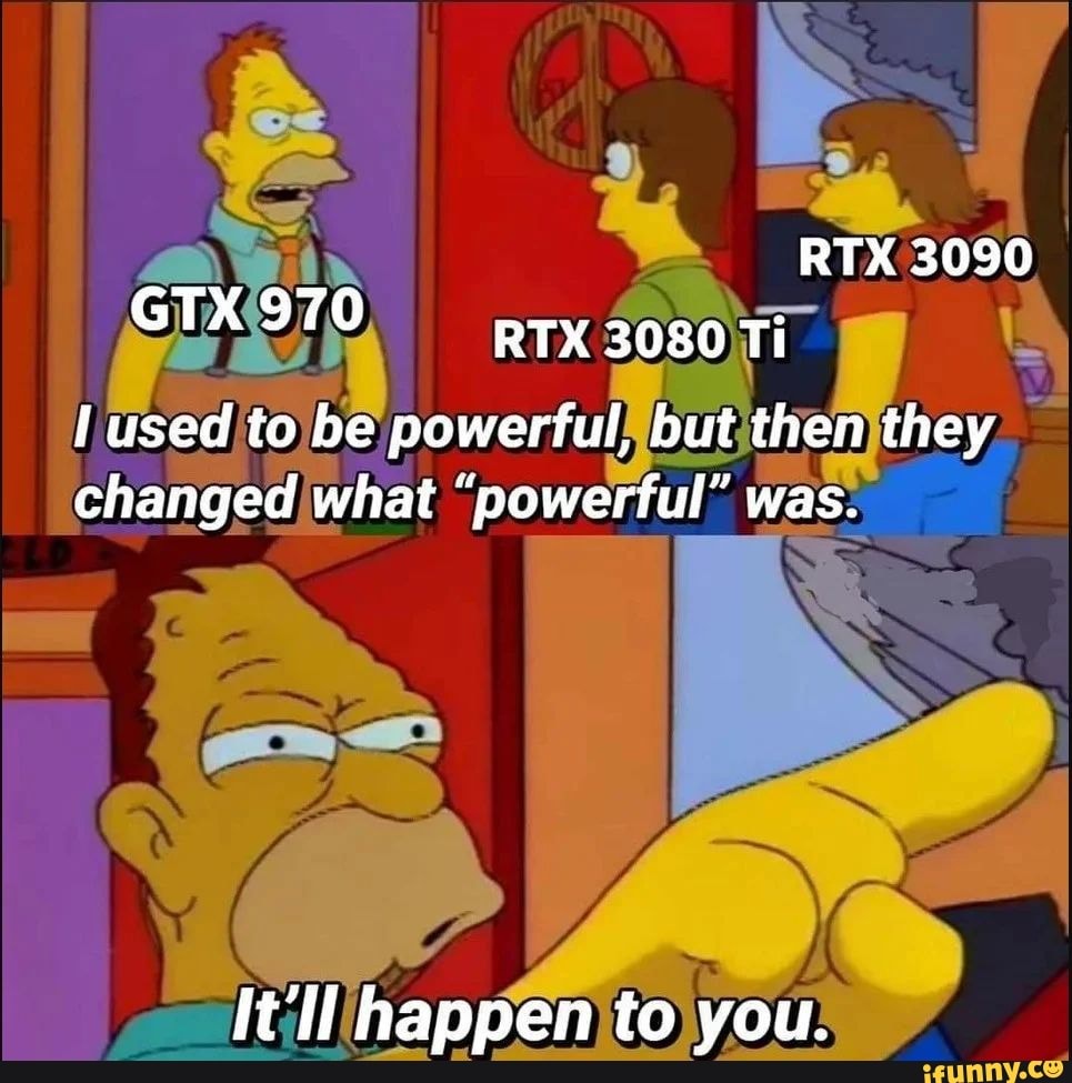 RTX 3090 RTX 3080 Ti used to be powerful, but then they changed what ...