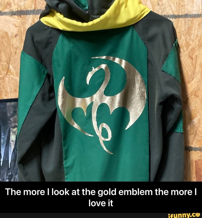 ah
The more I look at the gold emblem the more I love it - The more I look at the gold emblem the more I love it