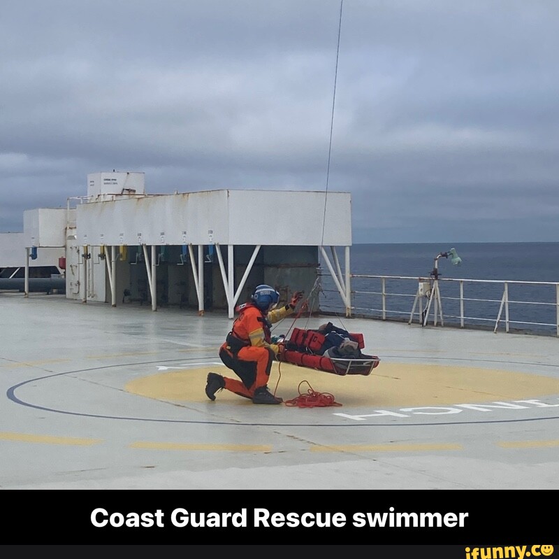 Coast Guard Rescue swimmer Coast Guard Rescue swimmer iFunny