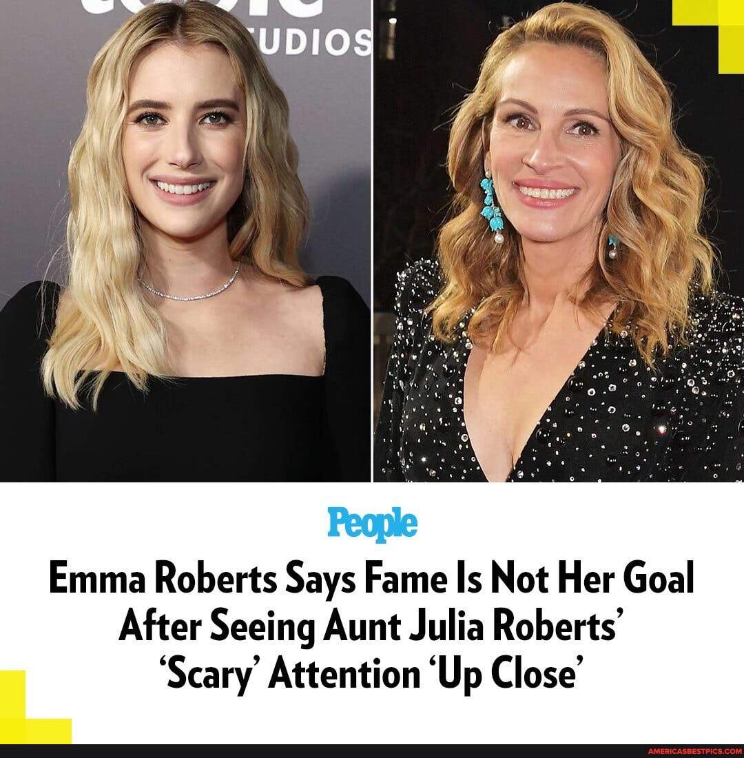 As the niece of bigscreen powerhouse Julia Roberts, Emma Roberts has