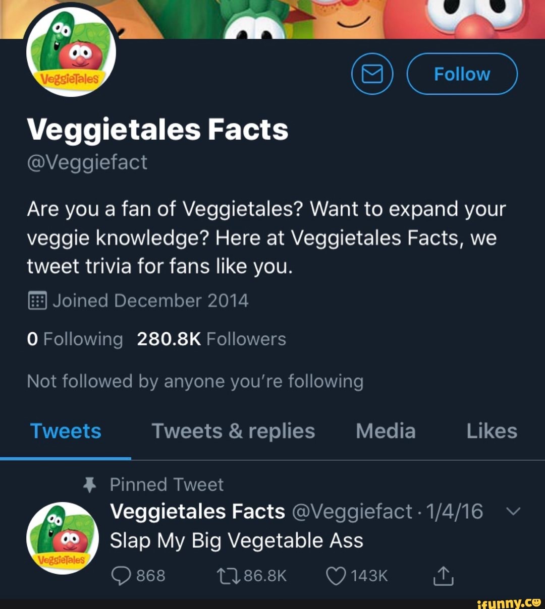 Veggietales Facts Veggiefact Are you a fan of Veggietales? Want to