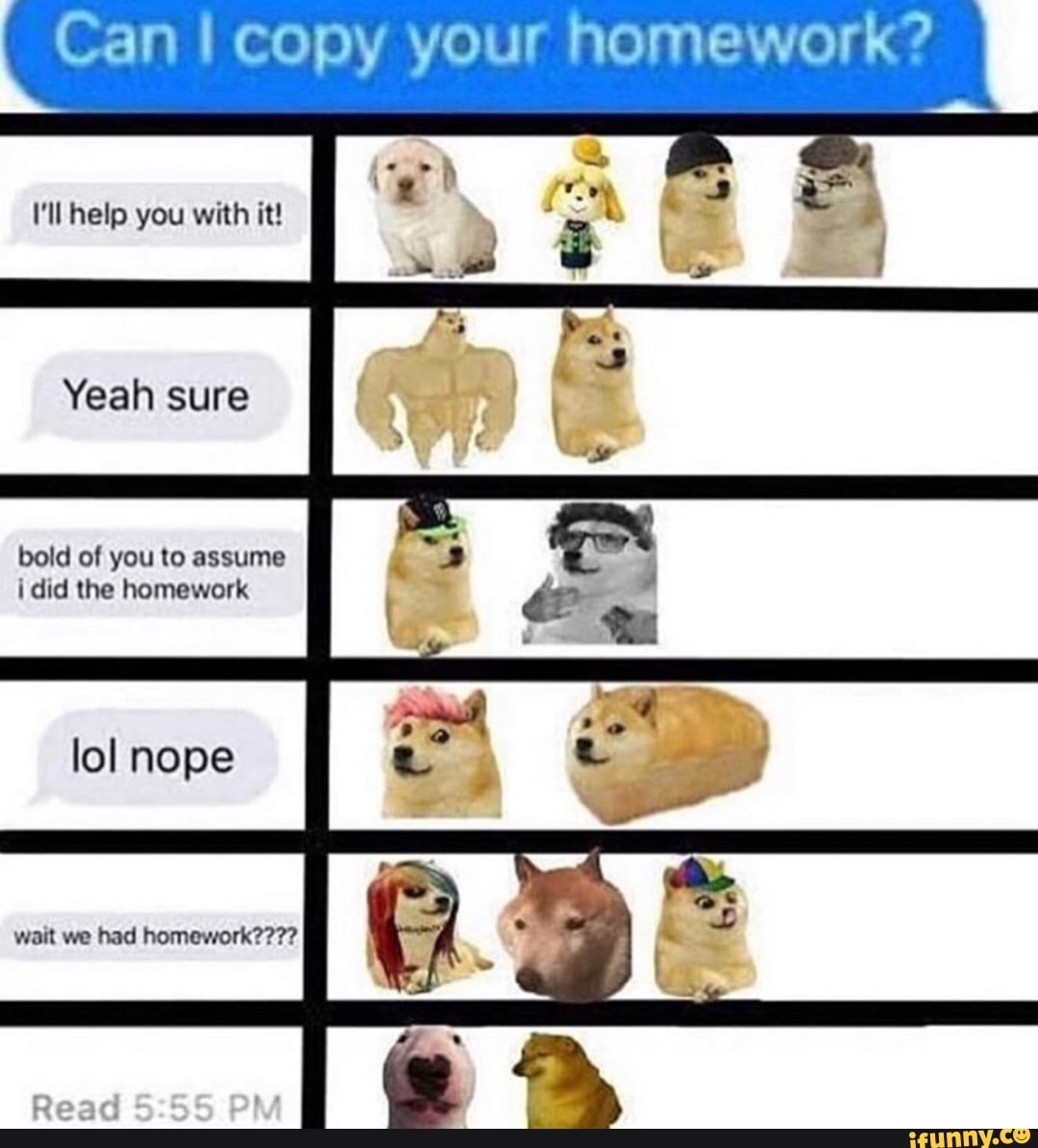 What happens if you don't do your homework during quarantine picture