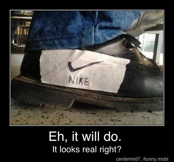 It looks real right? - Eh, it will do.
It looks real right?