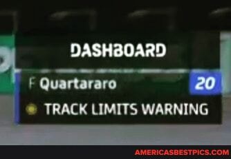 DASHBOARD
Quartararo
TRACK LIMITS WARNING