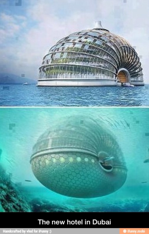 The new hotel in Dubai