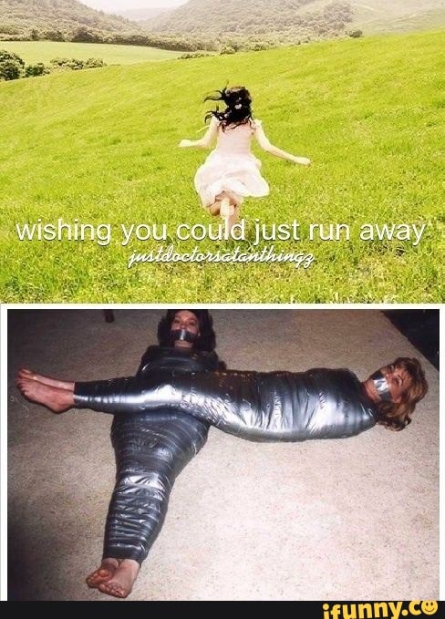wishing you could just run away potidactariadanthing
