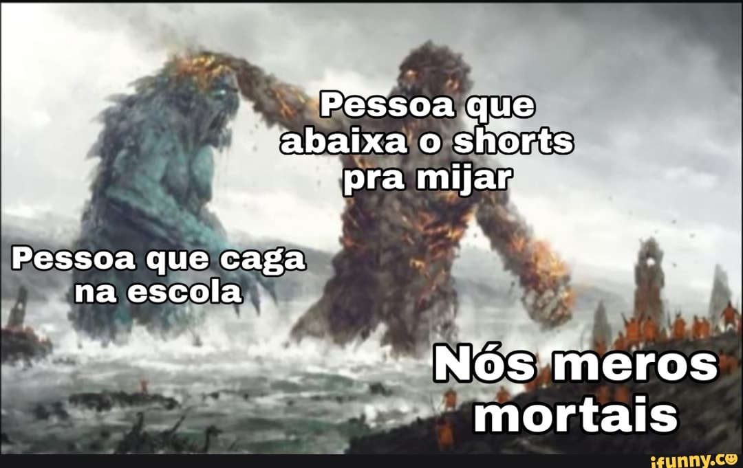 Pessoa que caga
na escola à)