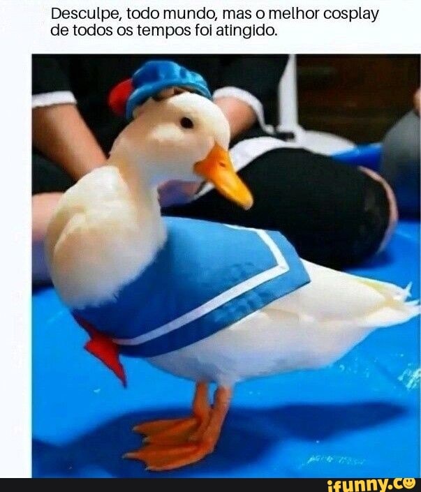 Desculpe, todo mundo, mas o melhor cosplay
de todos os tempos foi atingido.
