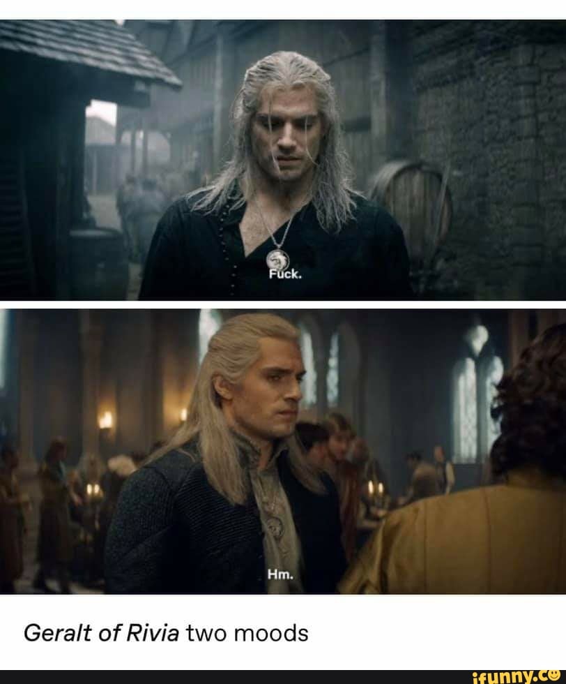 Geralt of Rivia two moods